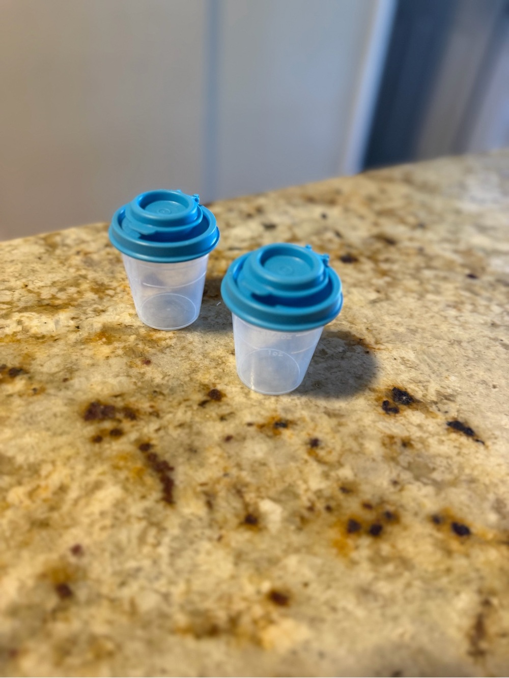 Tupperware Tuppermini Salt and Pepper